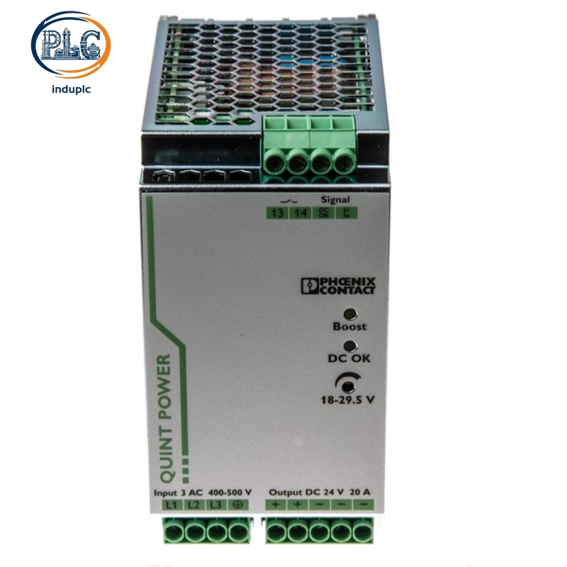 Phoenix Contact 2866792 | QUINT-PS/3AC/24DC/20 480W Three-Phase Power Supply