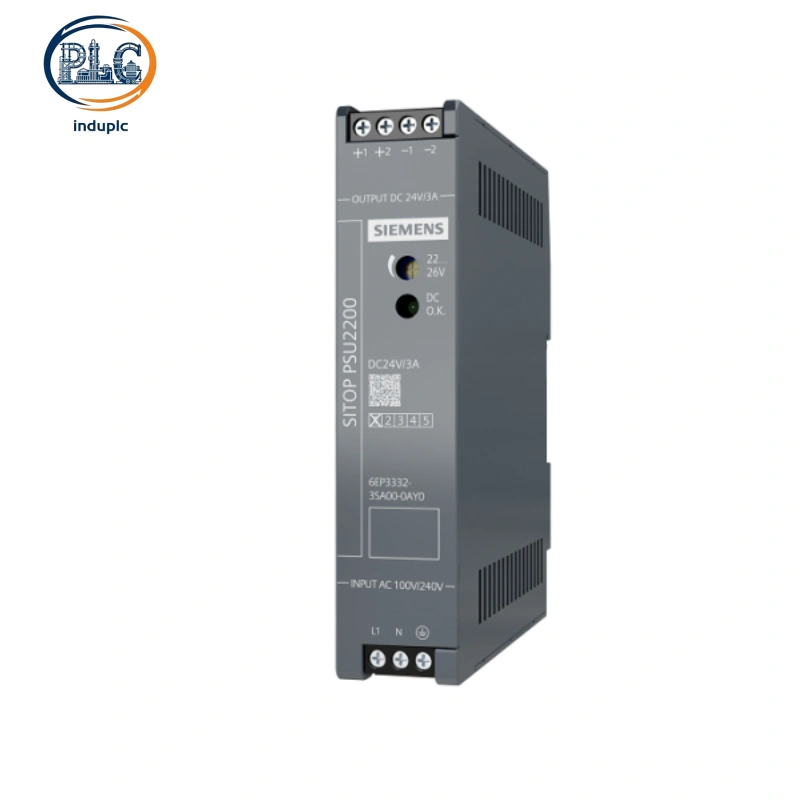 Siemens 6EP3332-3SA00-0AY0 | SITOP PSU100C 24V 2.5A 60W Compact Power Supply