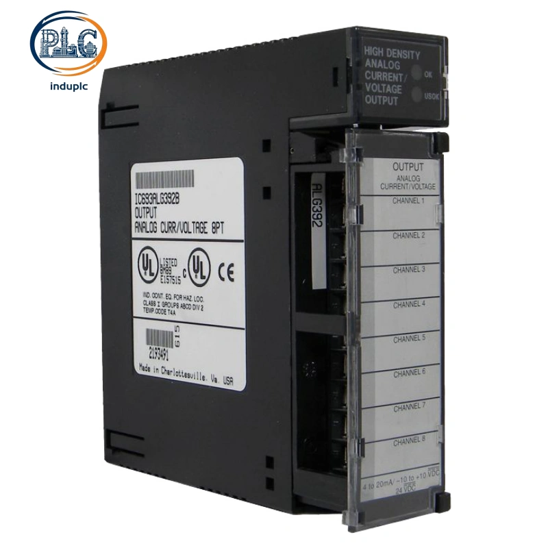 GE Fanuc IC693ALG392 Series 90-30 Analog I/O Module for Industrial Automation