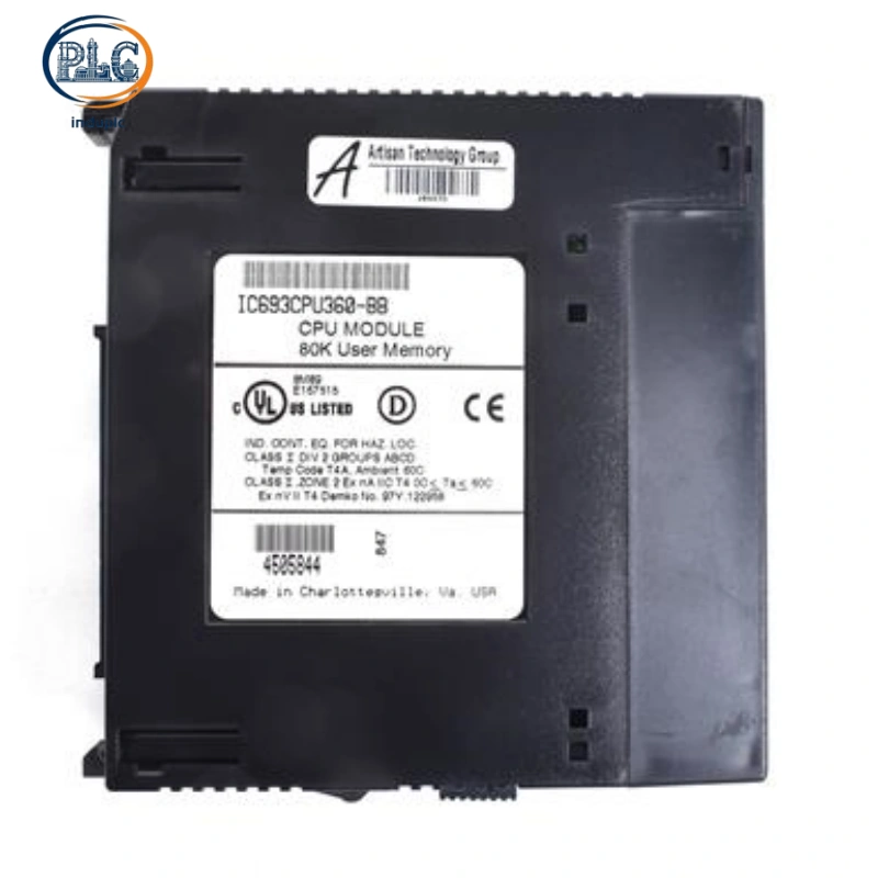 GE Fanuc IC693CPU360 Series 90-30 CPU Module for Industrial Control System Processing