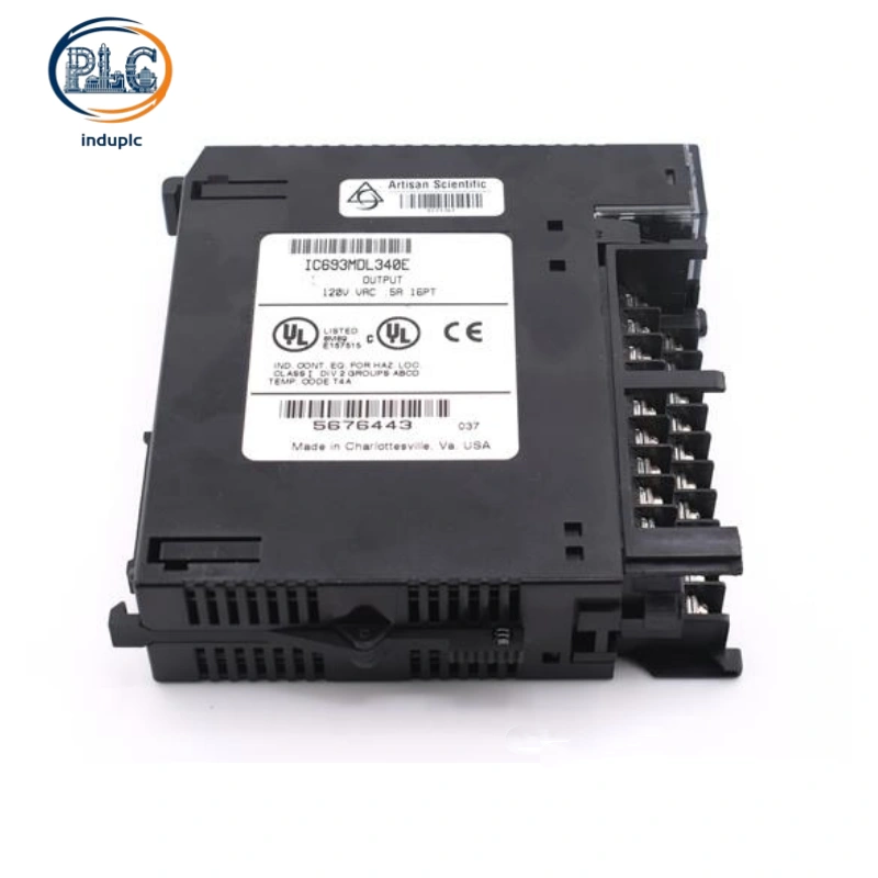 GE Fanuc IC693MDL340: High-Current Digital Output Module for Series 90-30 PLC Control Systems