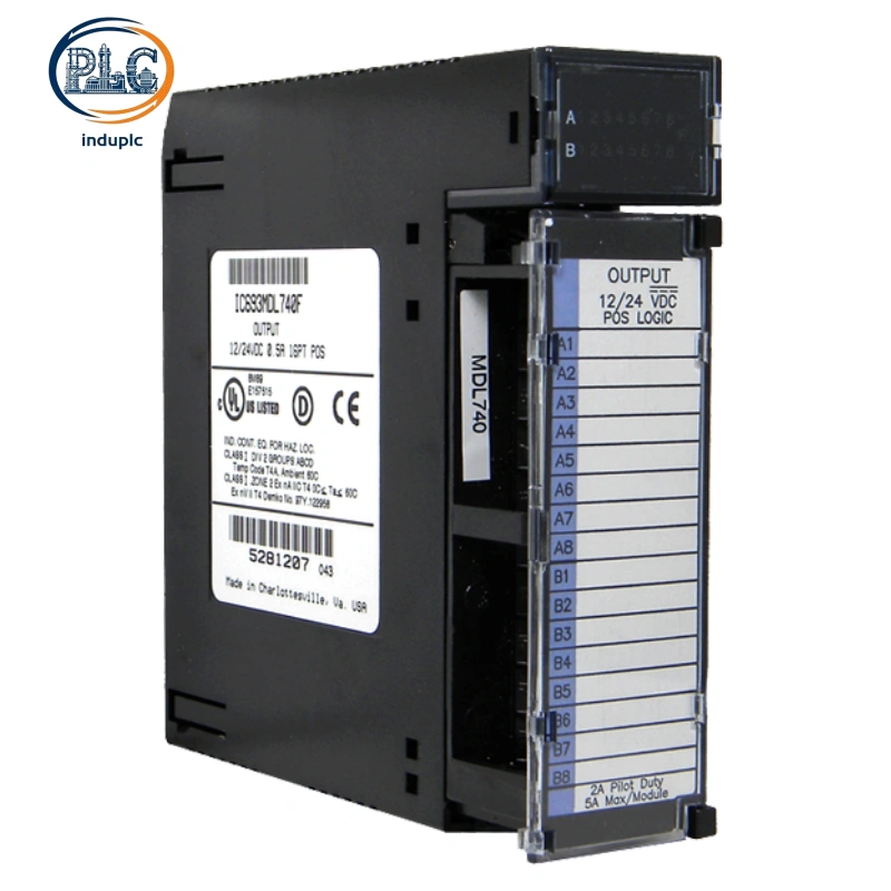 GE Fanuc IC693MDL740: High-Current Digital Output Module for Series 90-30 PLC Industrial Control