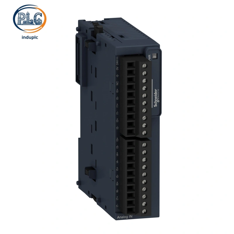 Schneider TM3AI8 Modicon TM3 Analog Input Module, 8-Channel 24VDC Voltage &amp; Current Expansion Unit
