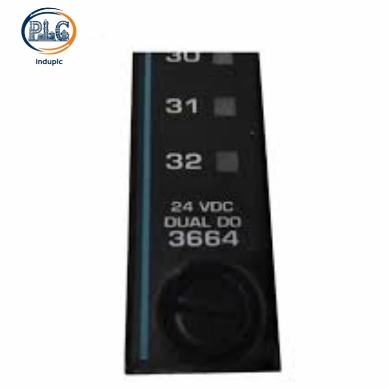 Triconex 3664 32-Channel Isolated Digital Output Module, 24VDC High-Surge TMR Fault-Tolerant Low-Power SIS Control Unit