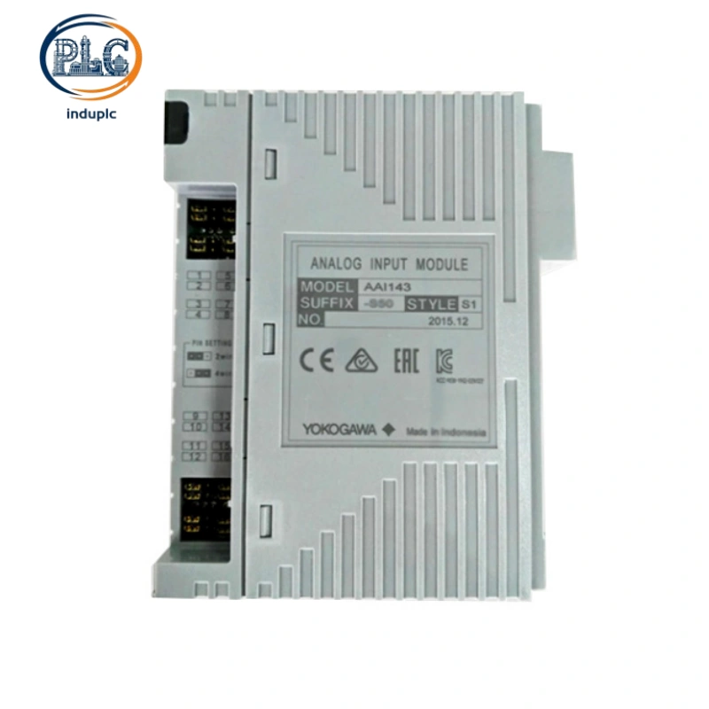 Yokogawa AAI143‑H53 Analog Input Module, 16-Channel Fully Isolated 4-20mA HART FIO Card for CENTUM VP DCS