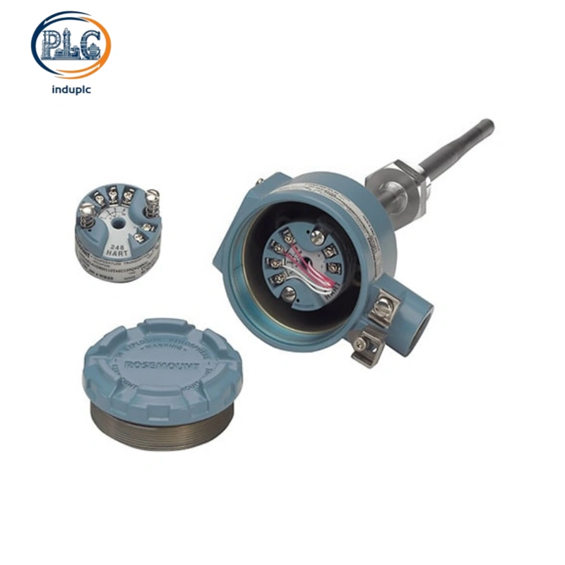 Rosemount 248RANANNS DIN Rail-Mount Temperature Transmitter, HART 7 4-20mA Universal RTD/Thermocouple Industrial Process Module