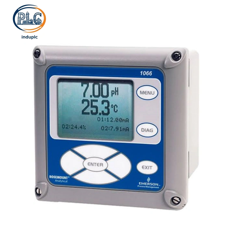 Rosemount 1066‑01‑22‑38‑AN High-Precision Liquid Analytical Transmitter, Dual-Channel pH/ORP 4-20mA HART Wall-Mount Process Analyzer for Critical Water Quality Monitoring